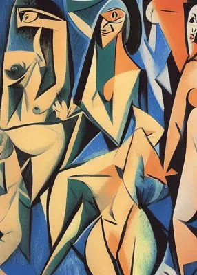 Les Demoiselles d'Avignon by Pablo Picasso #1